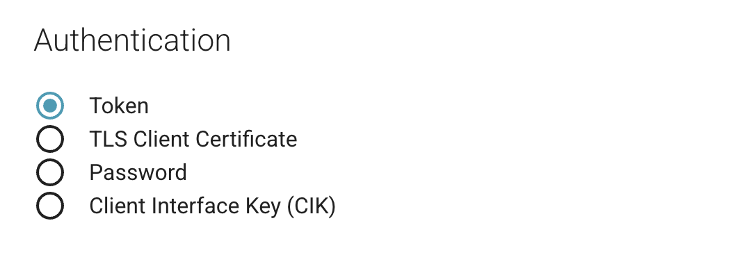 Provisioning Options