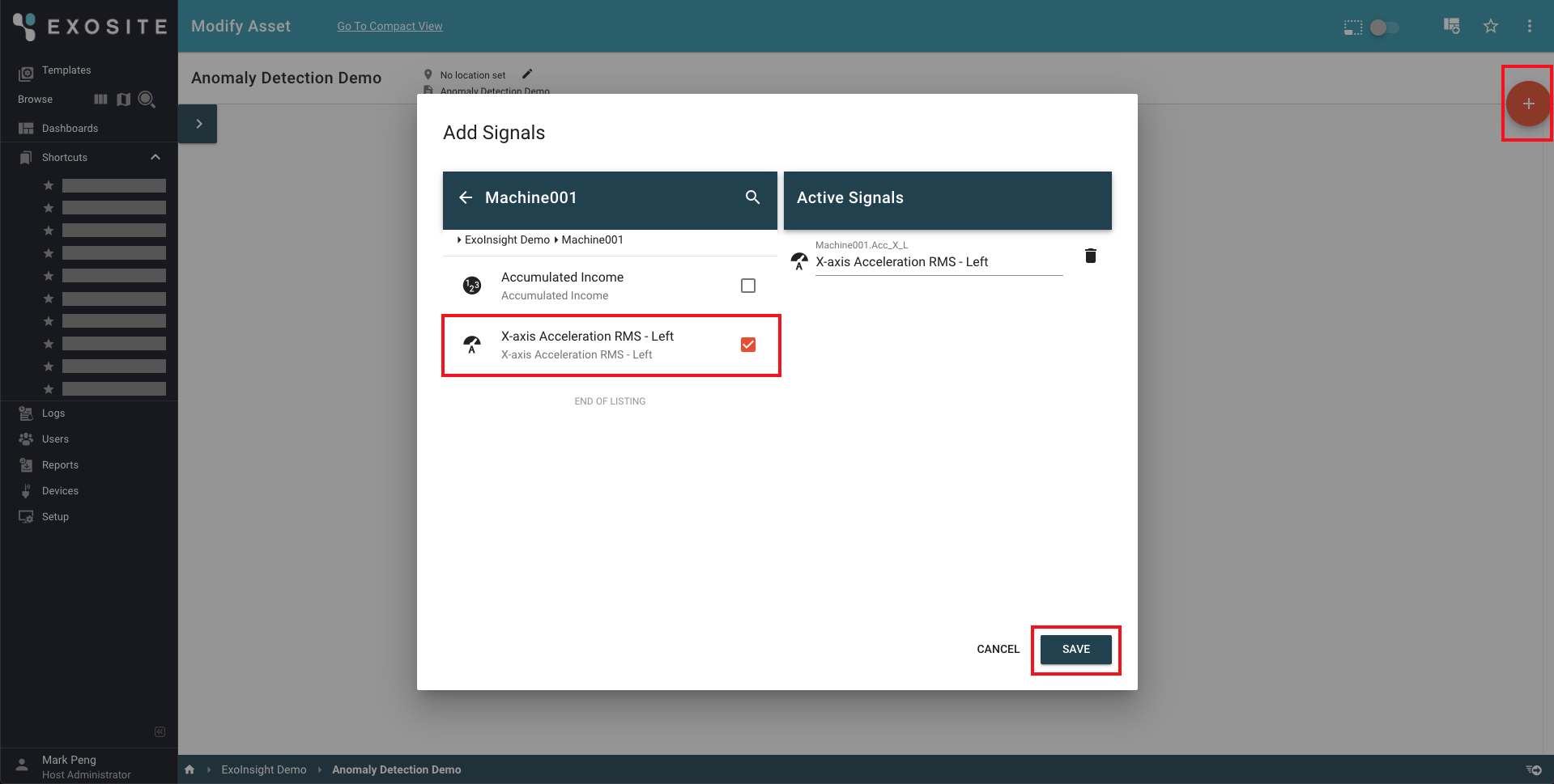 Anomaly Detection Insight - Exosite Documentation